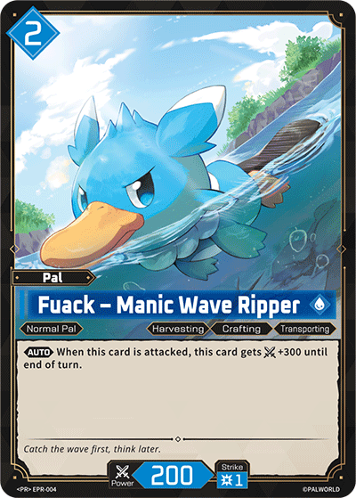Blue/Red deck (Sep 7)・青 / 赤デッキ · Palworld TCG Play Hub