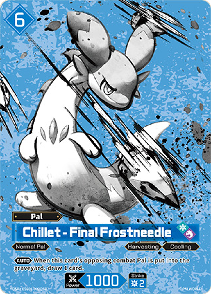Chillet – Final Frostneedle Palworld TCG card