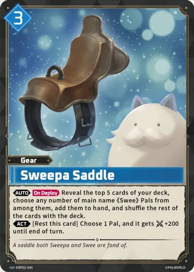 Sweepa Saddle
