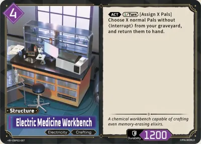 Electric Medicine Workbench